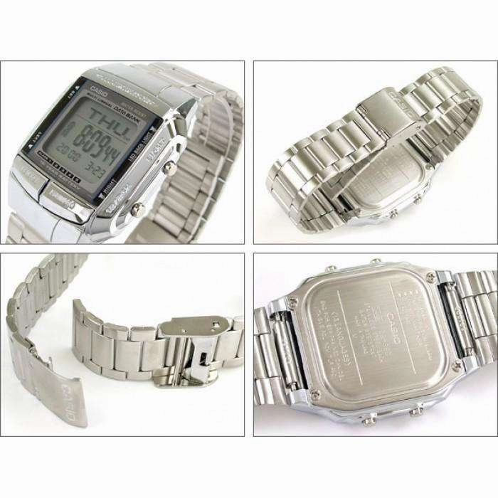 Casio Vintage DB-360-1A Silver Stainless Watch For Men and Women