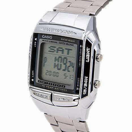 Casio Vintage DB-360-1A Silver Stainless Watch For Men and Women