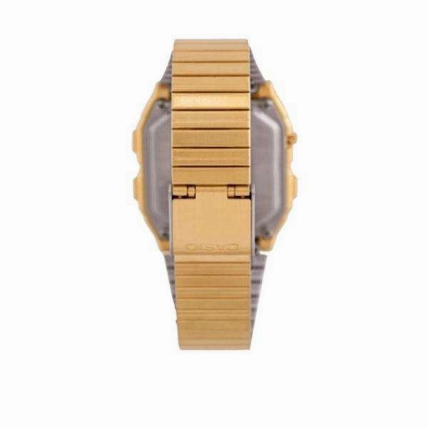 Casio Vintage DB-380G-1D Gold Plated Watch For Men and Women