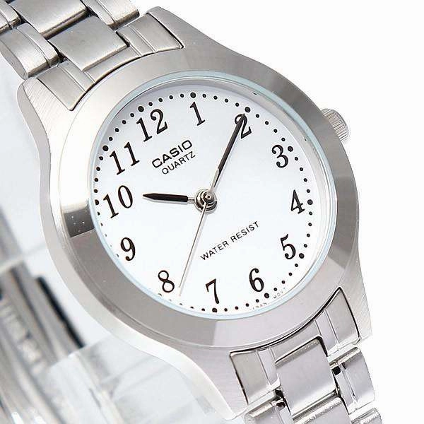 Casio Vintage LTP-1128A-7B Silver Stainless Watch for Women