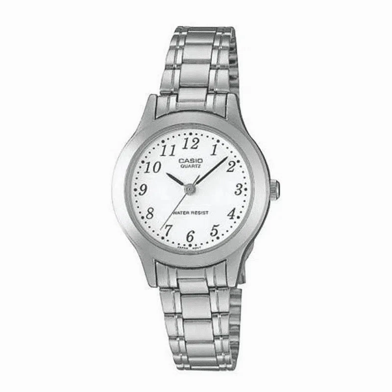 Casio Vintage LTP-1128A-7B Silver Stainless Watch for Women