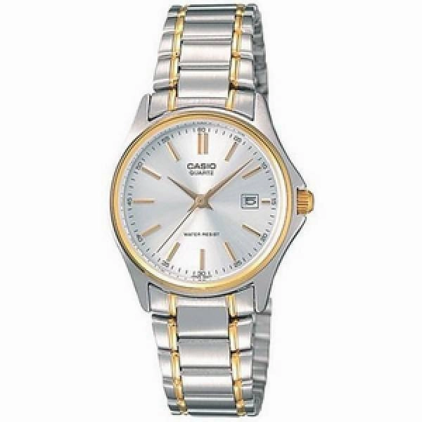Casio Vintage LTP-1183G-7A Silver/Gold Plated Watch for Women