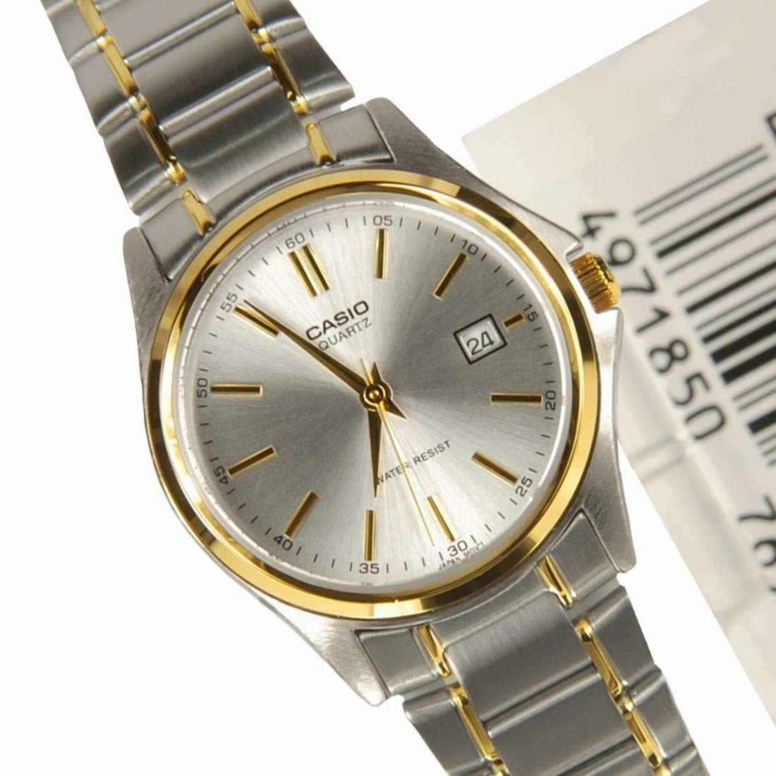 Casio Vintage LTP-1183G-7A Silver/Gold Plated Watch for Women