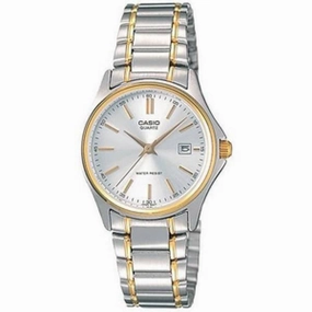 Casio Vintage LTP-1183G-7A Silver/Gold Plated Watch for Women