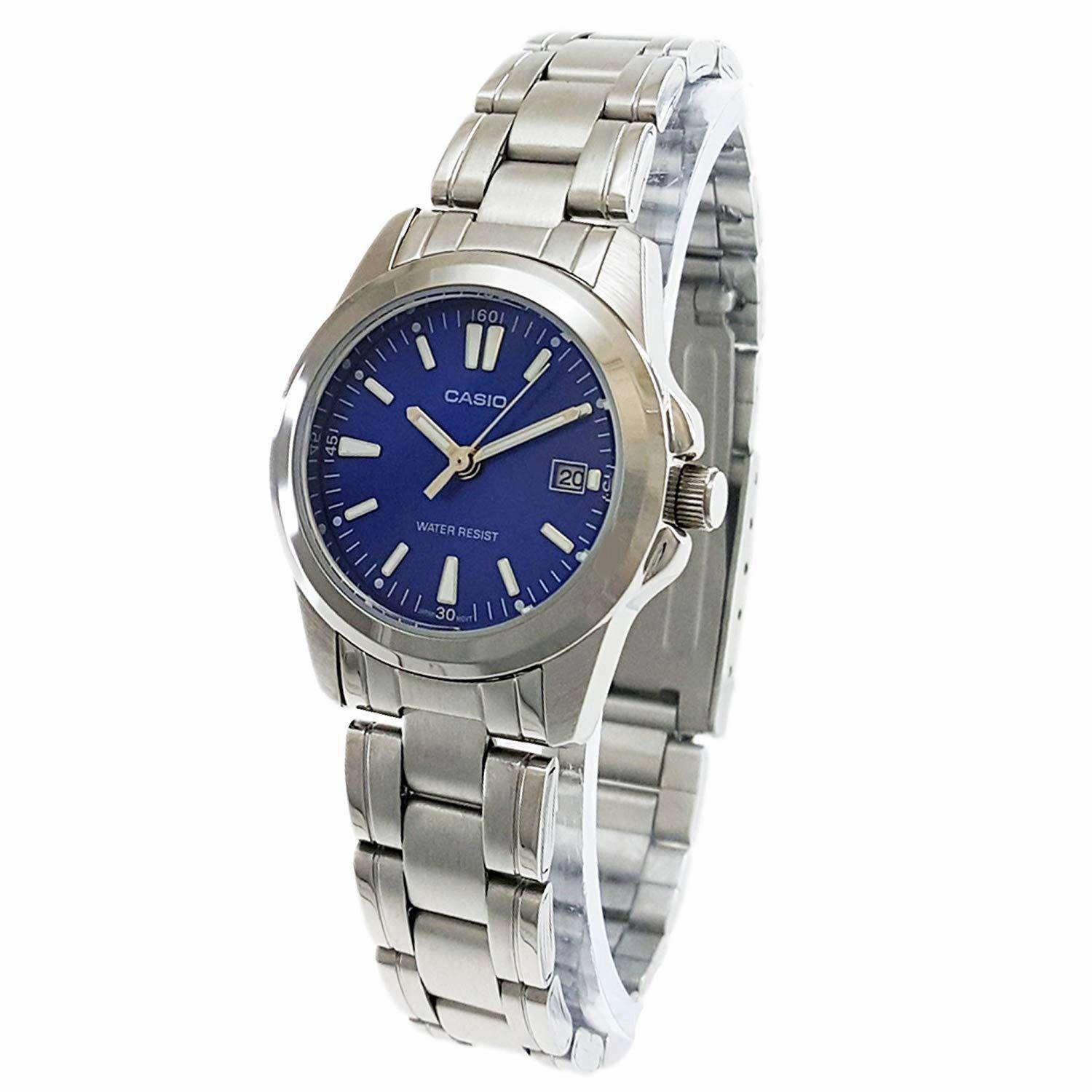 Casio Vintage LTP-1215A-2A2 Silver Watch for Women
