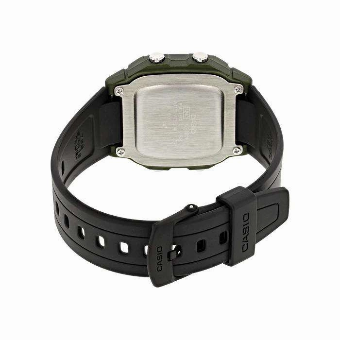 Casio W-800HM-3AVDF Black Resin Watch for Men and Women