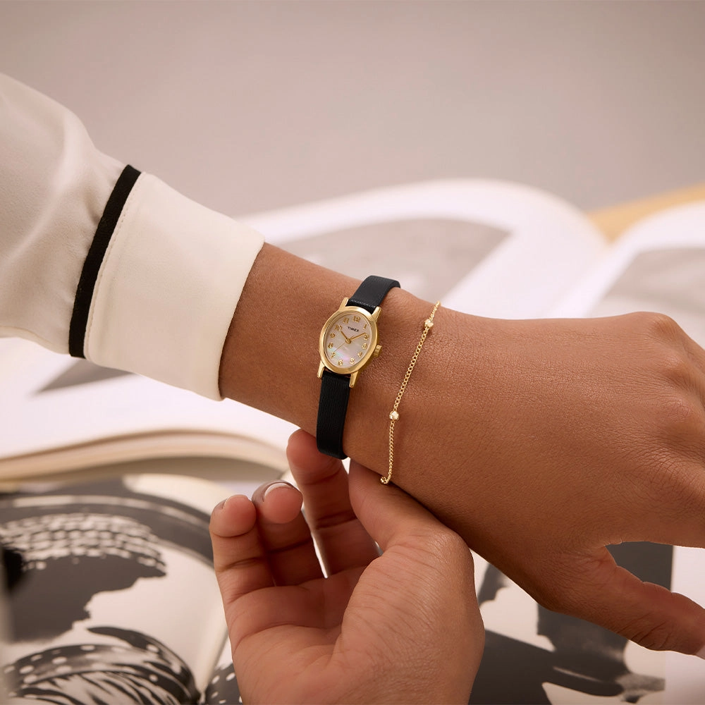 Cavatina 3-Hand 18mm Leather Band