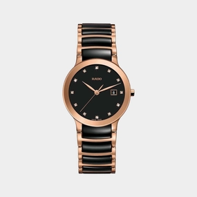 Centrix Women Quartz Black Dial Analog Stainless Steel Watch R30555732