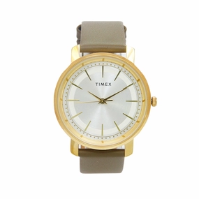 Chester 3-Hand 38mm Leather Band