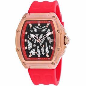 Christian Van Sant Men's Watch - Odyssey Automatic Black Skeleton Dial | CV6194