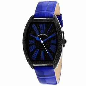 Christian Van Sant Women's Black dial Watch