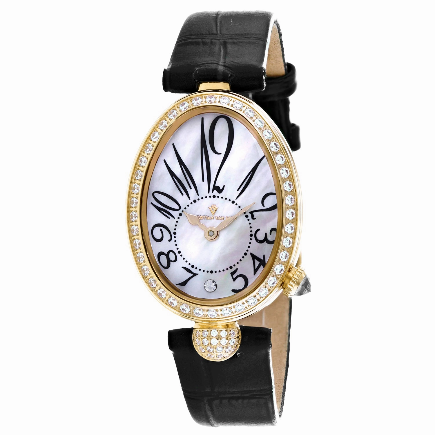 Christian Van Sant Women's Florentine White Dial Watch