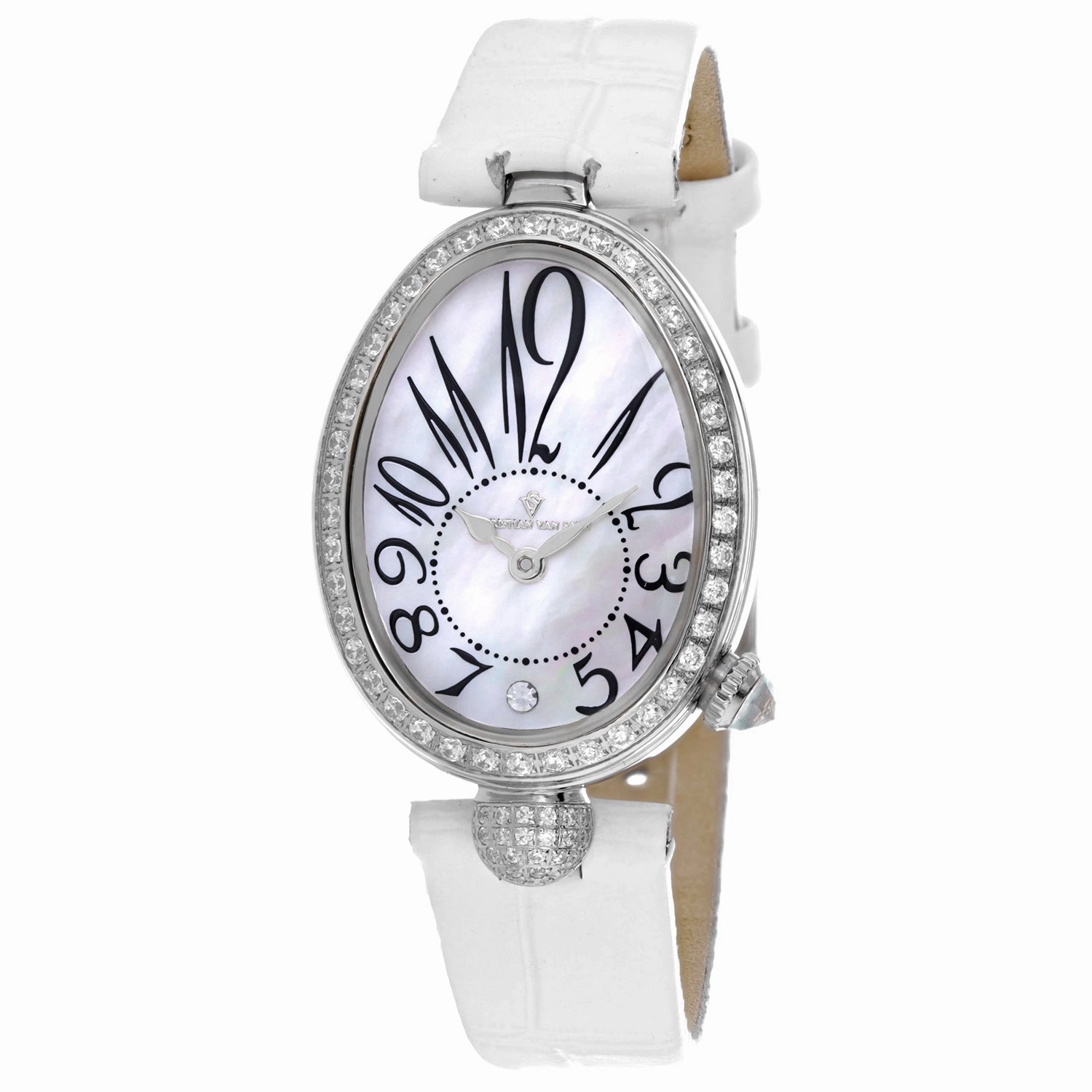 Christian Van Sant Women's Florentine White Dial Watch