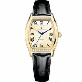 Christian Van Sant Women's Gemma Gold Dial Watch