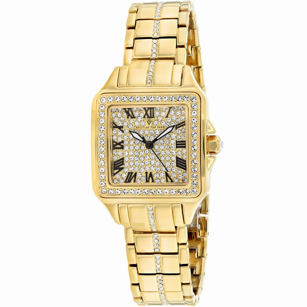 Christian Van Sant Women's Gold tone dial Watch