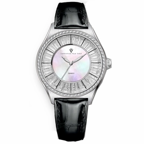 Christian Van Sant Women's Luna Mother of pearl Dial Watch