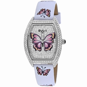 Christian Van Sant Women's Papillon Silver Dial Watch