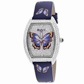 Christian Van Sant Women's Papillon Silver Dial Watch