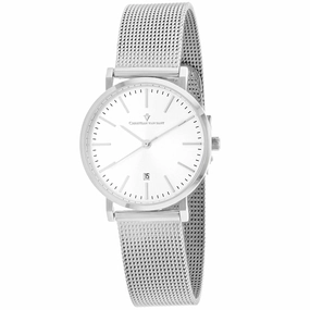 Christian Van Sant Women's Silver dial Watch