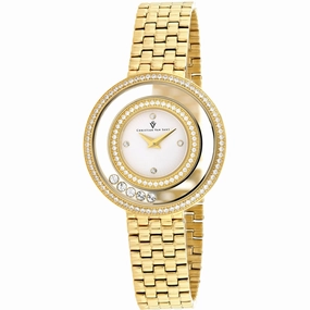 Christian Van Sant Women's Watch - Gracieuse Quartz Yellow Gold Bracelet | CV4831