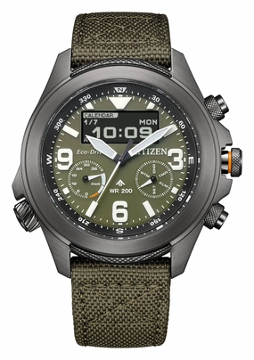 Citizen - JV1005-02W -Eco drive Pro Master Watch For Men