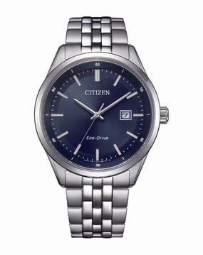 Citizen Eco-Drive Blue Dial Stainless Steel Watch BM7560-59L