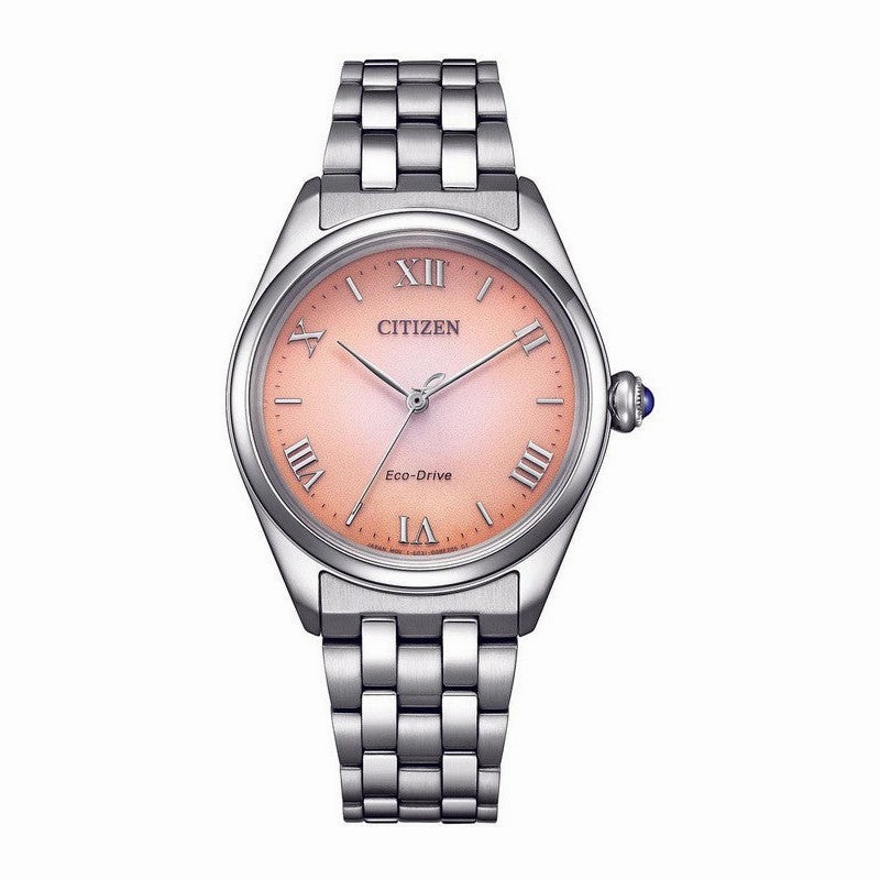 Citizen Eco-Drive Pink Mother-of-Pearl Dial Watch