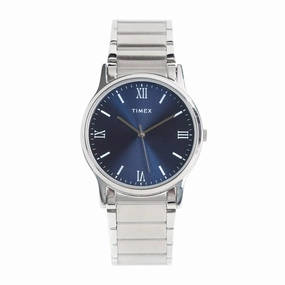 Classic Analog 3-Hand 46mm Stainless Steel Band