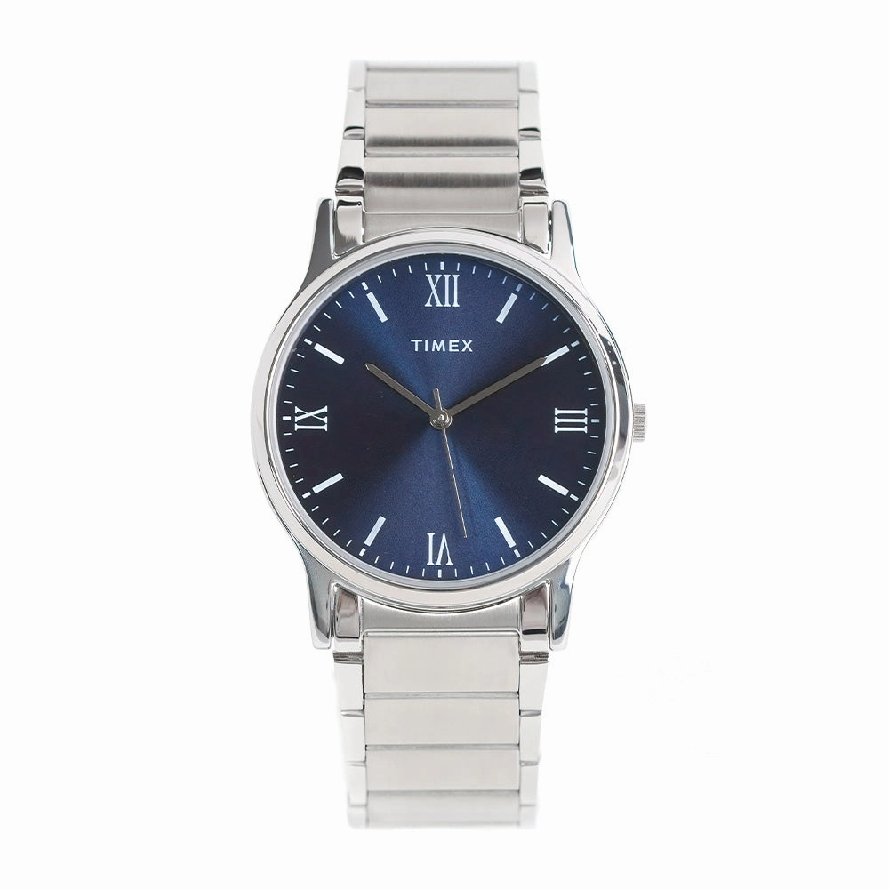 Classic Analog 3-Hand 46mm Stainless Steel Band