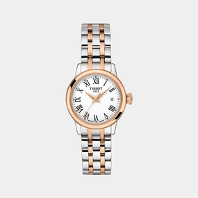 Classic Dream Women White Dial Analog Stainless Steel Watch T1292102201300