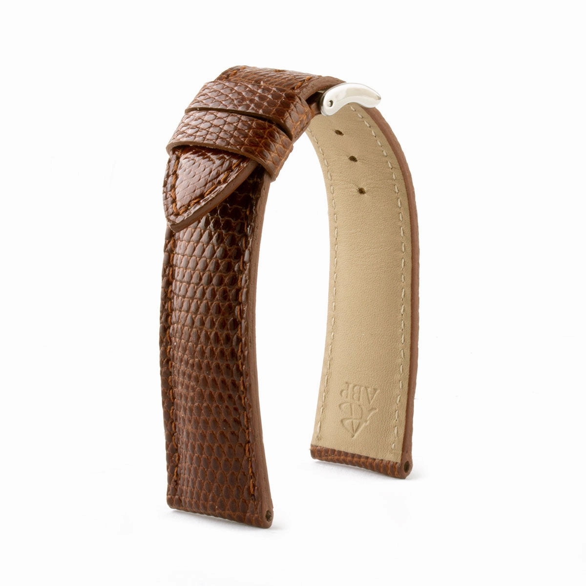 Classic "Essentials" watch band - Lizard leather band (black, blue, green...)