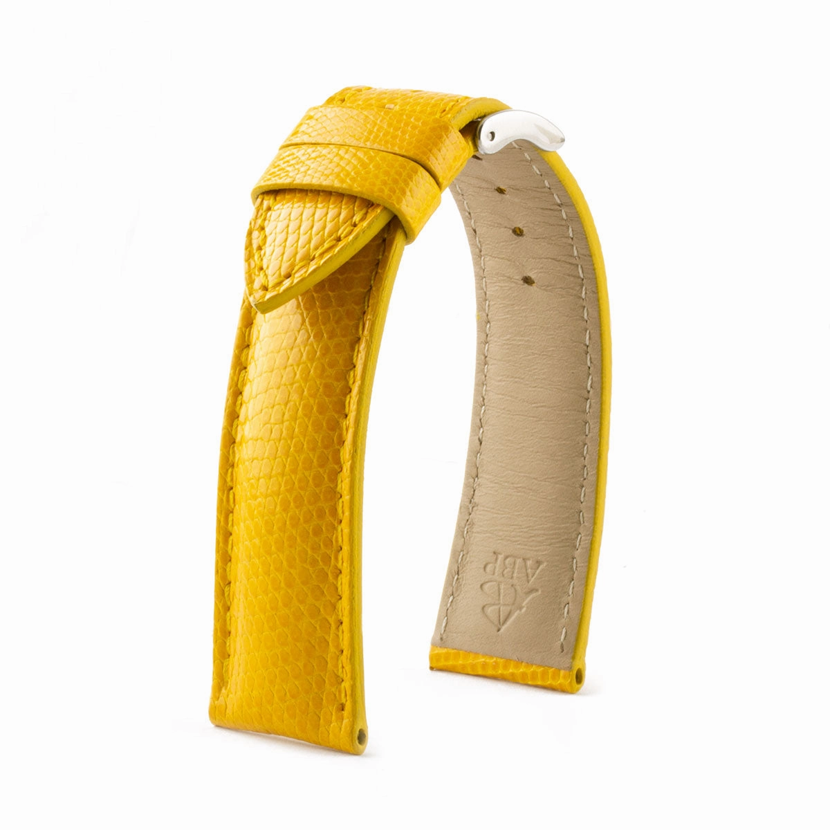 Classic "Essentials" watch band - Lizard leather band (black, blue, green...)