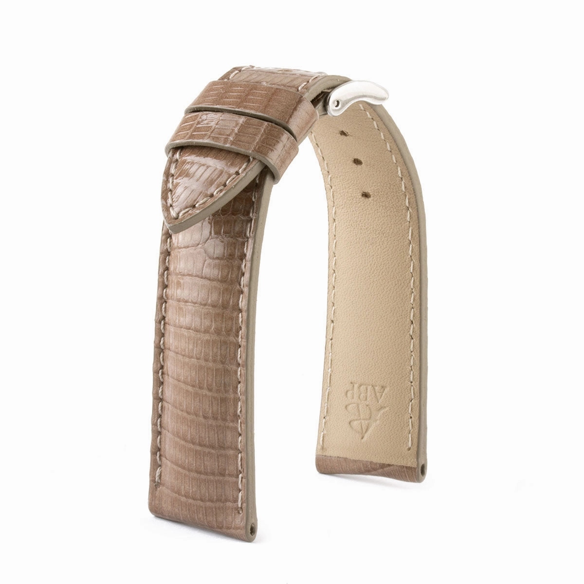 Classic "Essentials" watch band - Lizard leather band (black, blue, green...)