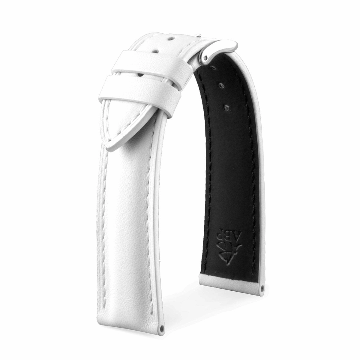 Classic "Essentials" watchstrap - Calf leather strap (black, brown, grey, blue, red, white)