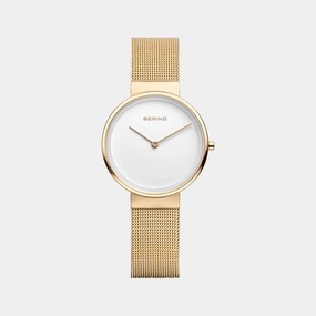 Classic Women's White Stainless Steel Watch 14531-334