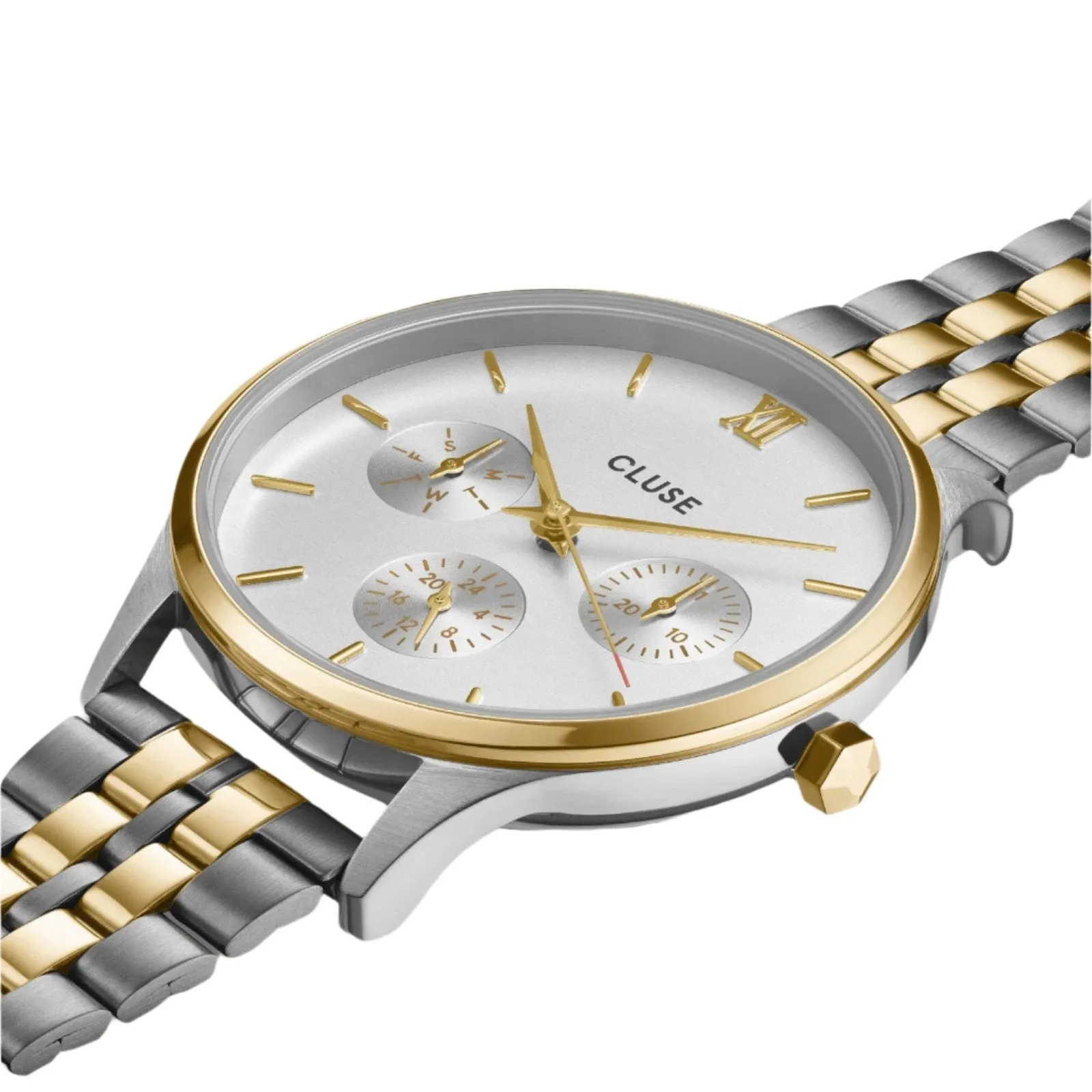 CLUSE Minuit Multifunction Bicolour Watch CW10704