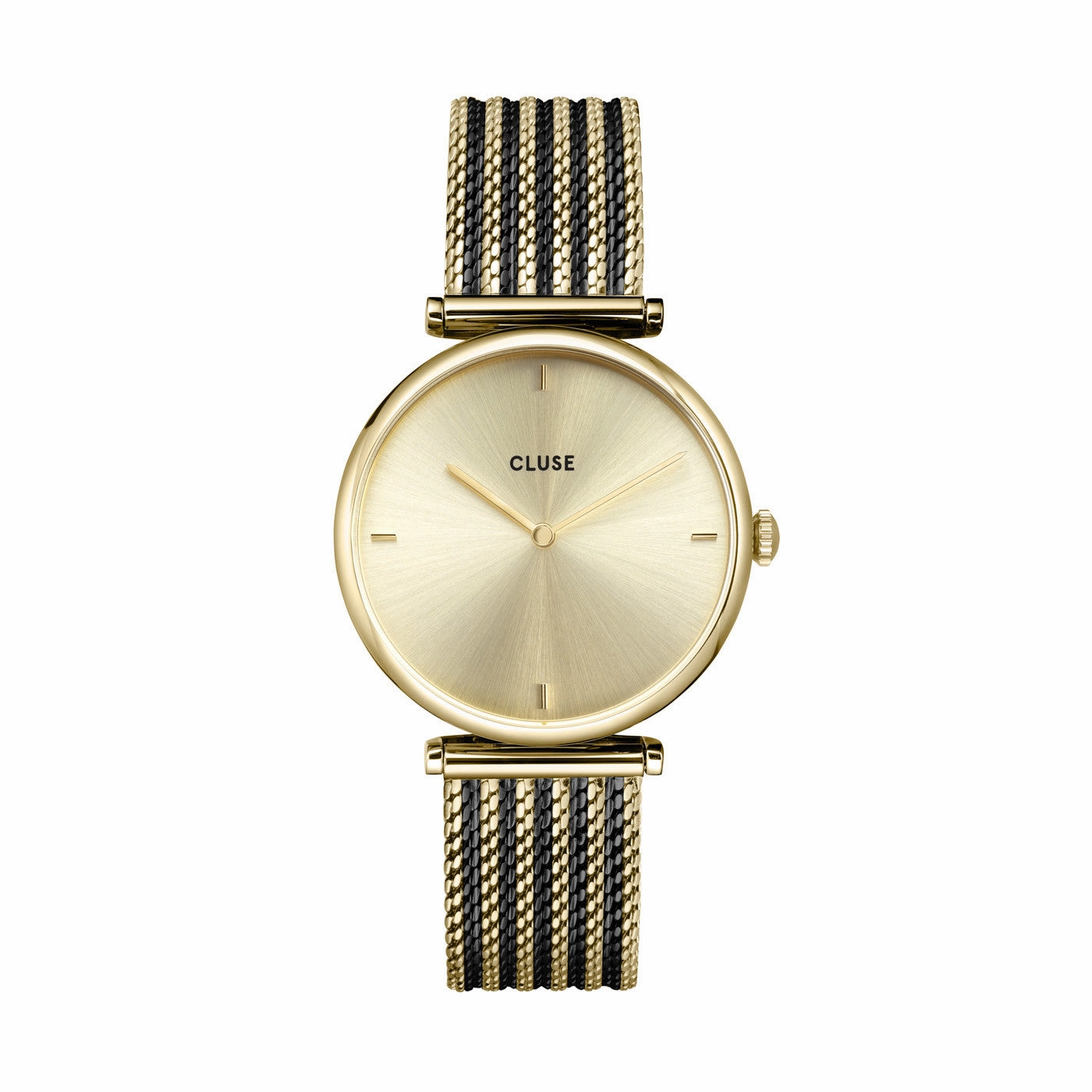 CLUSE Triomphe Full Gold/Black Gold Mesh CW10401