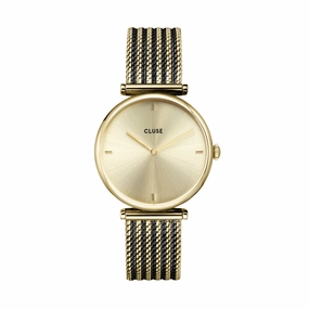 CLUSE Triomphe Full Gold/Black Gold Mesh CW10401