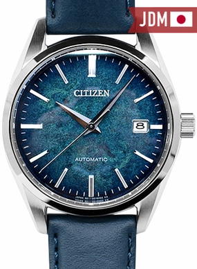 Collection Silver Leaf Lacquer Dial Blue Ref. NB1060-12L