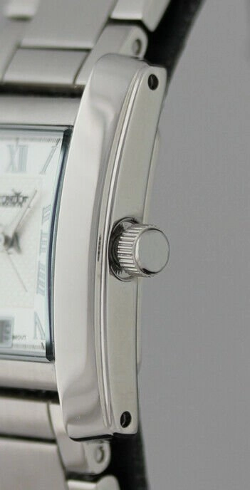 Condor Classic Stainless Steel Womens Watch Date Silver Dial CWS110