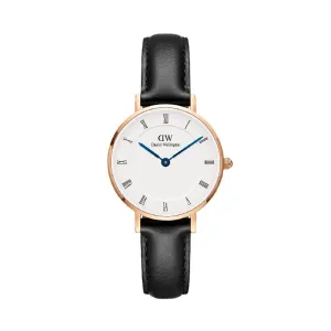 Daniel Wellington Petite Roman Numerals Sheffield Rose Gold 28mm Watch
