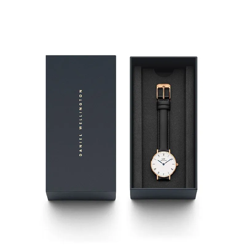 Daniel Wellington Petite Roman Numerals Sheffield Rose Gold 28mm Watch