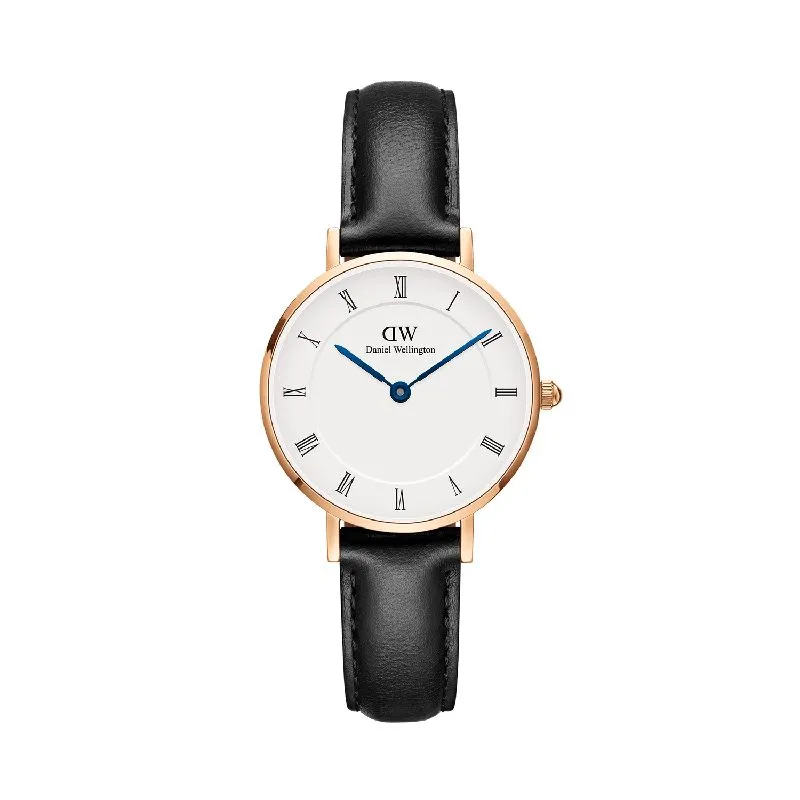 Daniel Wellington Petite Roman Numerals Sheffield Rose Gold 28mm Watch