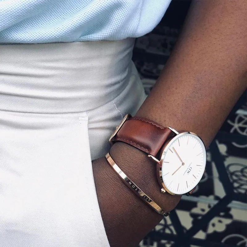 Daniel Wellington St Mawes Rose Gold Classic Watch 36mm