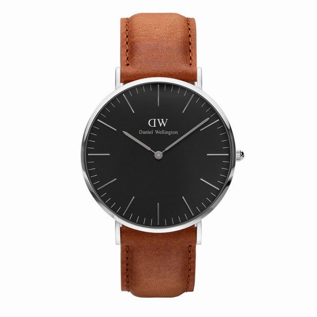 Daniel Wellington - Classic Black Durham 40mm Argento orologio uomo