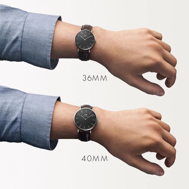 Daniel Wellington - Classic Black York 40mm argento orologio uomo