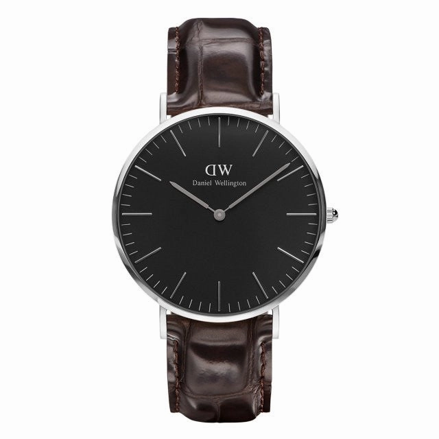 Daniel Wellington - Classic Black York 40mm argento orologio uomo