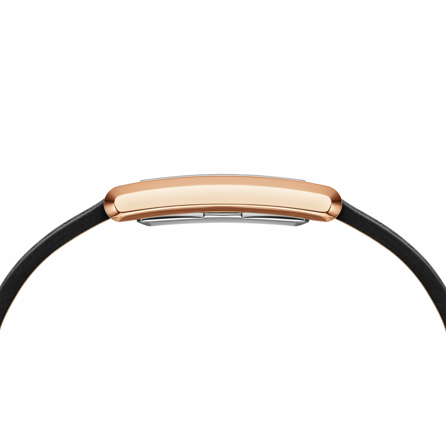 Daniel Wellington Bound Black Crocodile Rose Gold Watch DW00100693