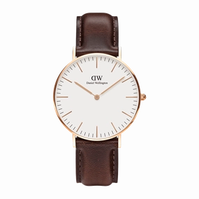 Daniel Wellington Classic 36mm Bristol White Watch DW00100039