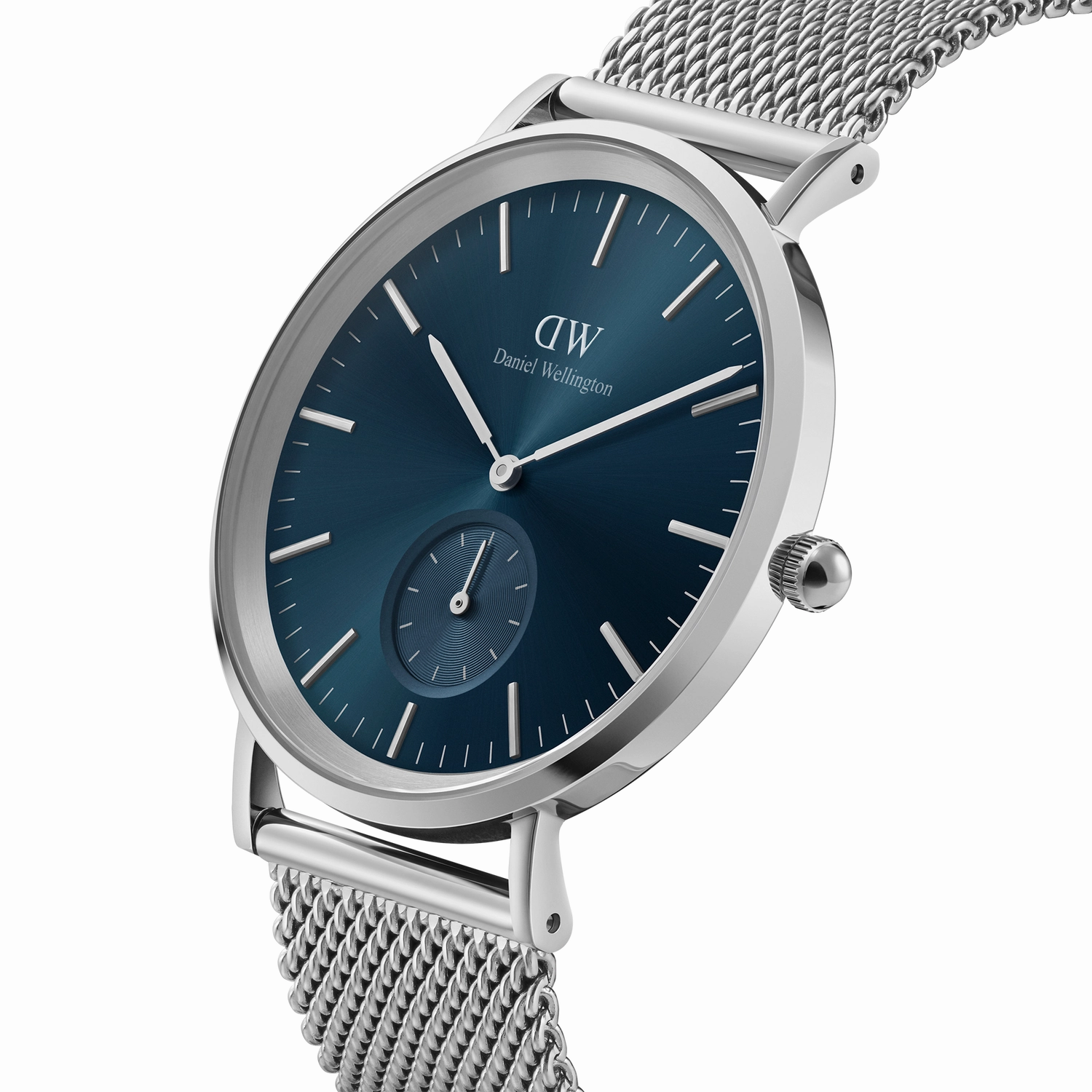 Daniel Wellington Classic Multi-Eye Sterling Arctic Blue Dial Watch DW00100710